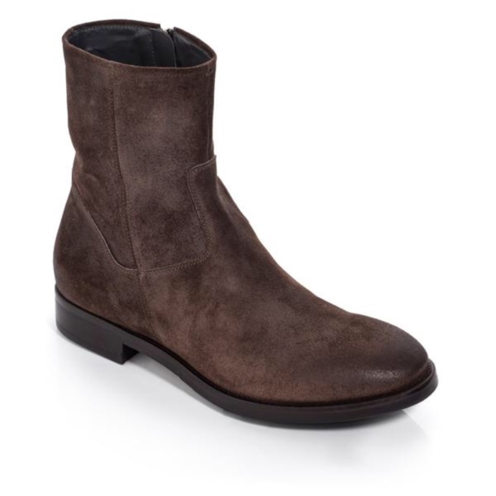 To Boot Adam Derrick Oil Suede ZIP Boot